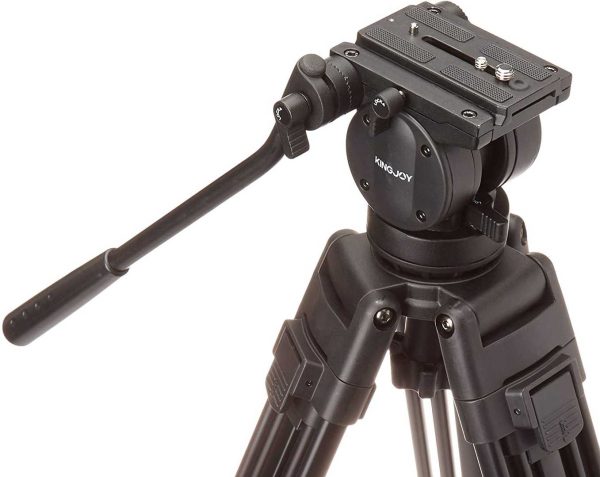 هد سه پایه دوربین کینگ جوی مدل Kingjoy VT 2500