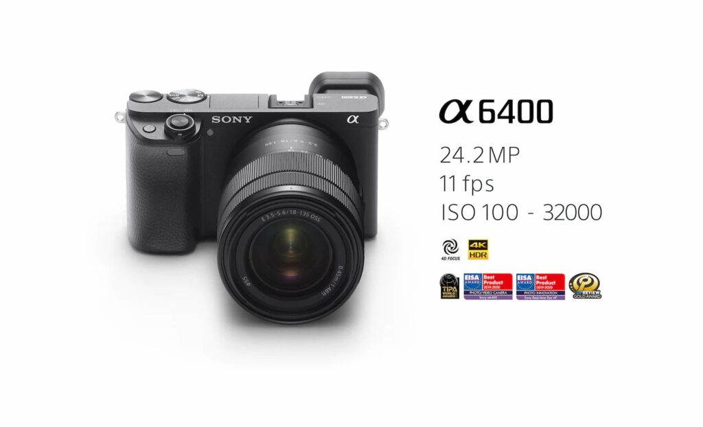مشخصات دوربین بدون آینه سونی Sony Alpha A6400 Kit 18 135mm