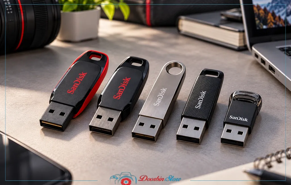 مقایسه Cruzer Blade CZ50 با فلش‌های مشابه SanDisk