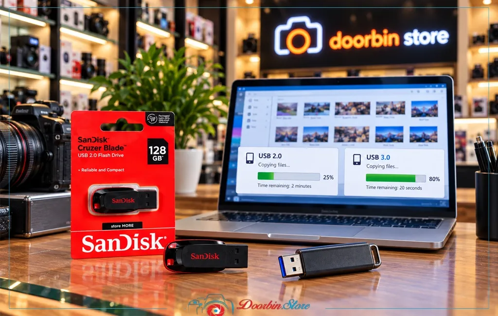 مقایسه Cruzer Blade CZ50 با فلشهای USB 3.0 از نظر سرعت و کاربرد