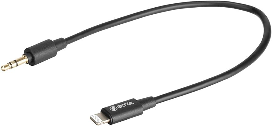 کابل اتصال میکروفون به گوشی های آیفون برند بویا مدل K1 - Image 2