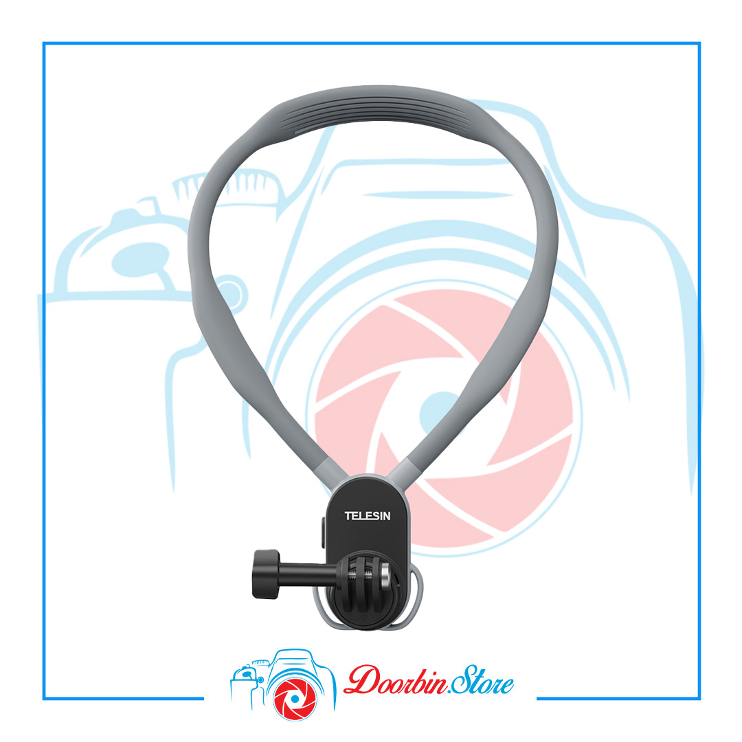 پایه گردنی Telesin S2-HNB-01؛ نگهدارنده همهکاره برای GoPro و Insta360 در ولاگ و سفر - Image 2