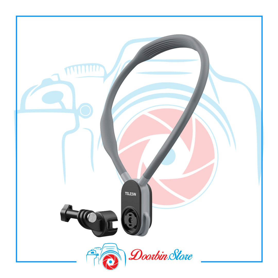 پایه گردنی Telesin S2-HNB-01؛ نگهدارنده همهکاره برای GoPro و Insta360 در ولاگ و سفر - Image 4