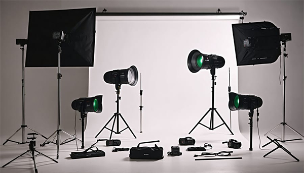 انتخاب بهترین تجهیزات نورپردازی برای استودیو