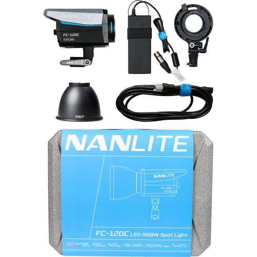 Nanlite FC120C RGB LED Spotlight - Image 17