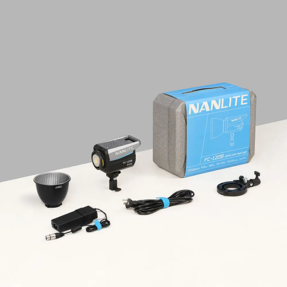 Nanlite FC120B Bi-Color LED Spotlight - Image 7