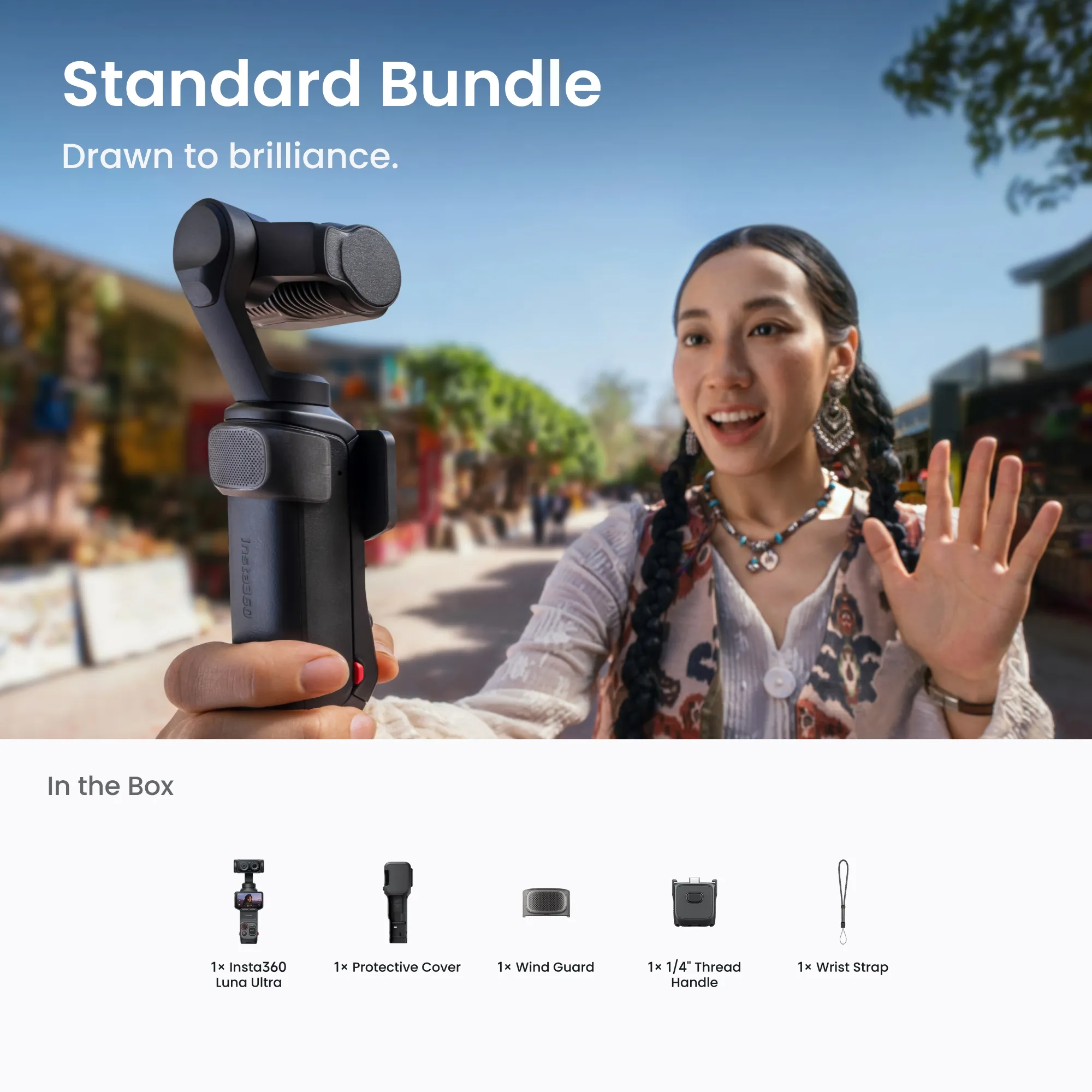 دوربین ورزشی اینستا 360 Insta360 Luna Ultra Standard Bundle - Image 7