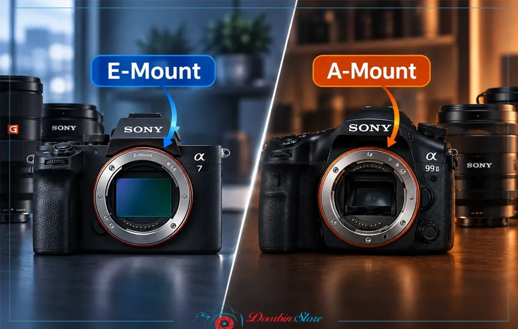 مانت دوربین؛ E-Mount یا A-Mount؟
