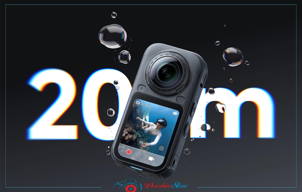 Insta360 X6 ضد آب