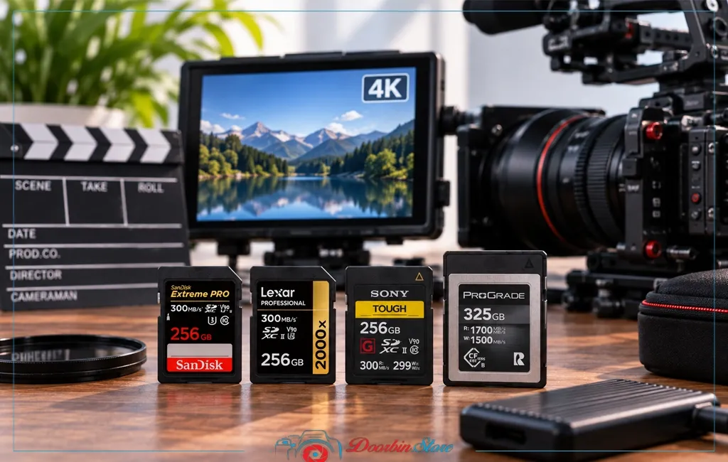 برای فیلمبرداری 4k چه کارت حافظهای مناسب است؟